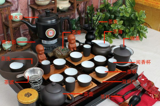 功夫茶具28件的名稱，功夫<a href=http://www.junsn.com/chaju/ target=_blank class=infotextkey>茶具套裝</a>介紹