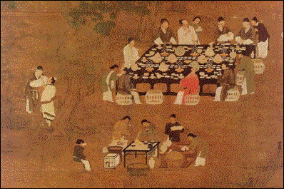 文會圖 [北宋] 趙佶