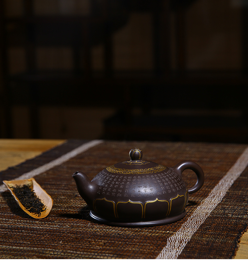 佛系紫砂壺，禪意靜心紫砂壺